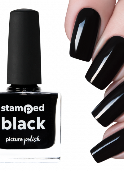 Picture Polish Stamping Polish - Black