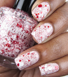 KBShimmer - Candy Cane Crush Glitter Polish Top Coat